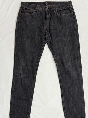 J. Crew The Driggs Faded Dark Wash Denim Jean 90681 Men’s Size 36W x 34L